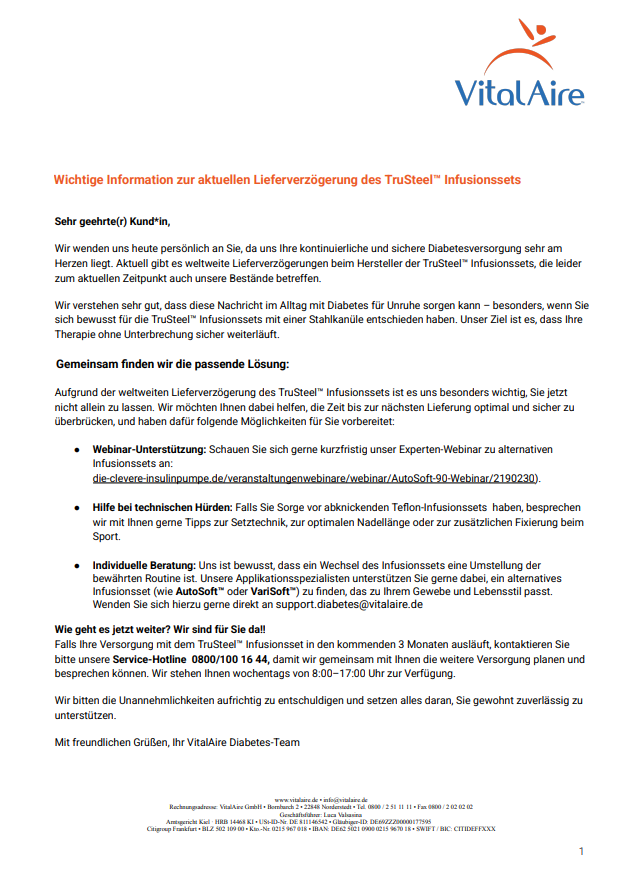 Patienteninformation TruSteel